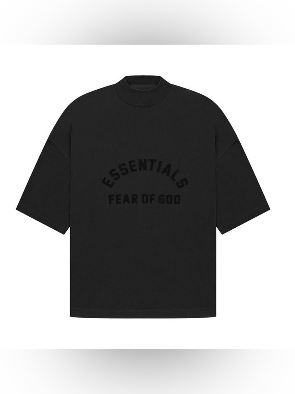 Fear of God Essentials Tee 'Jet black’ (NWT)